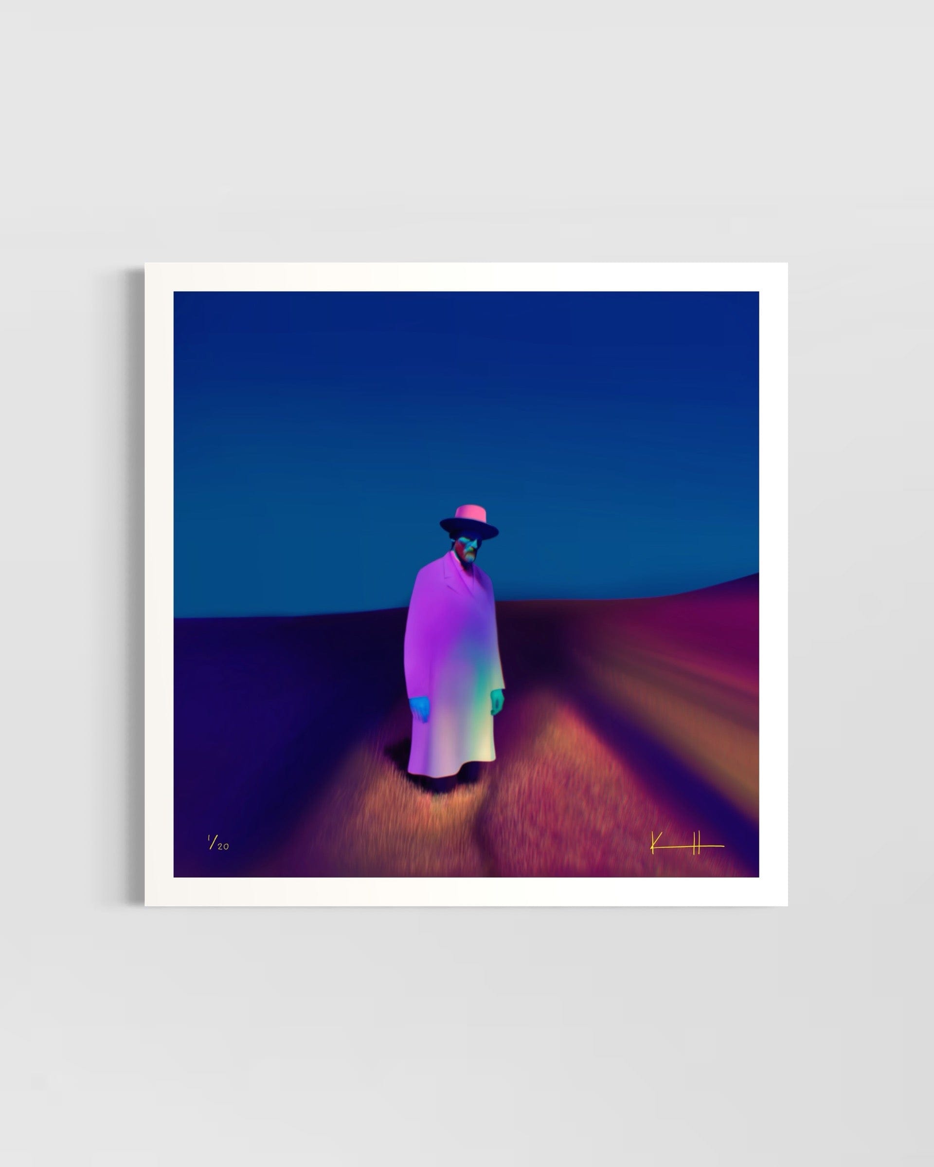 Kalle Hellzen Giclée Edition of 20 - 50cm x 50cm, 19.7inches x 19.7inches / Print only Found and Lost | Limited Edition Fine Art Print