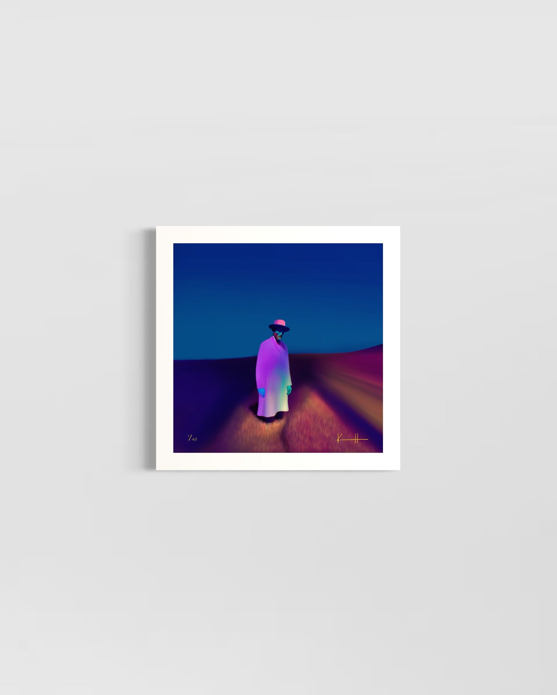 Kalle Hellzen Giclée Edition of 40 - 30cm x 30cm, 11.8inches x 11.8inches / Print only Found and Lost | Limited Edition Fine Art Print